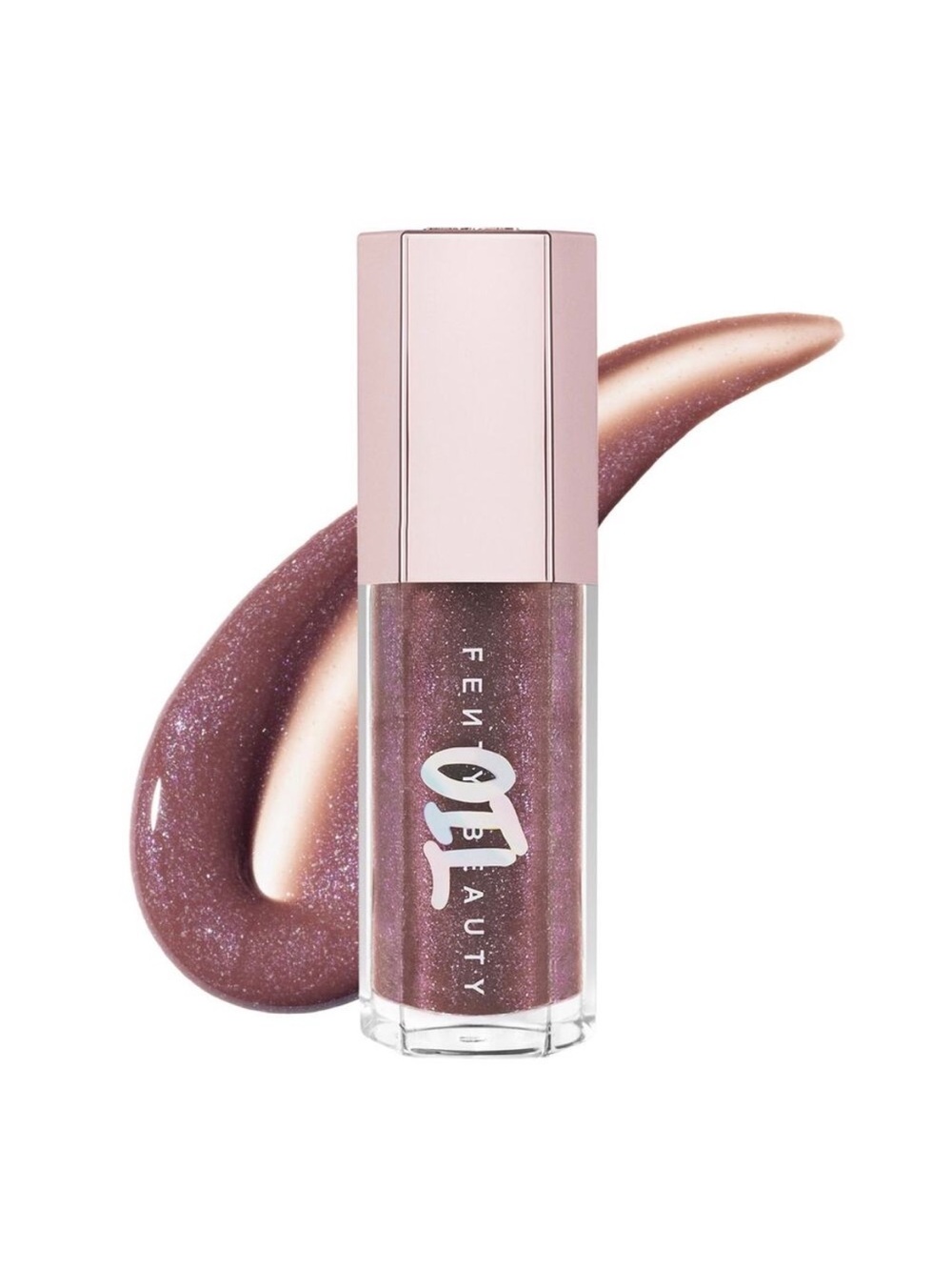 Fenty Beauty Rose Amber Gloss Bomb Oil Universal Lip Luminizer Shine Shimmer